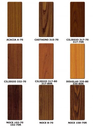 altri colori legno